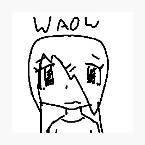 Item preview, waow (face) designed and sold by Keroko44.