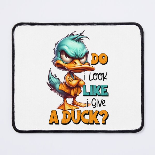 Item preview, Angry grumpy duck with a sarcastic quote designed and sold by LoneAngel.