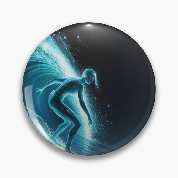 Item preview, Bioluminescent Surfing Glow designed and sold by mirko-rimini.