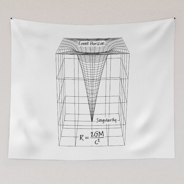 Item preview, Black Hole Physics Diagram Schwarzschild Radius Science designed and sold by GrandeDuc.