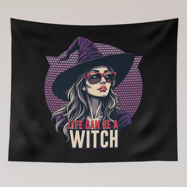 Item preview, Life can be a witch designed and sold by EmmiFoxDesigns.