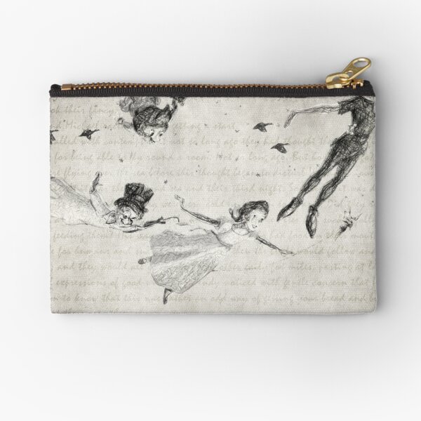 Peter Pan Quote Zipper Pouch