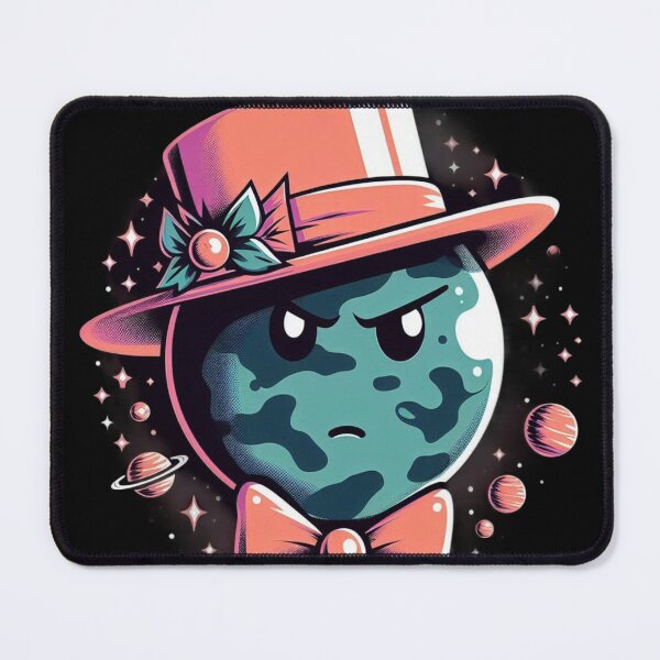 Item preview, Angry Mr. Planet in a hat designed and sold by ProductsGamma.