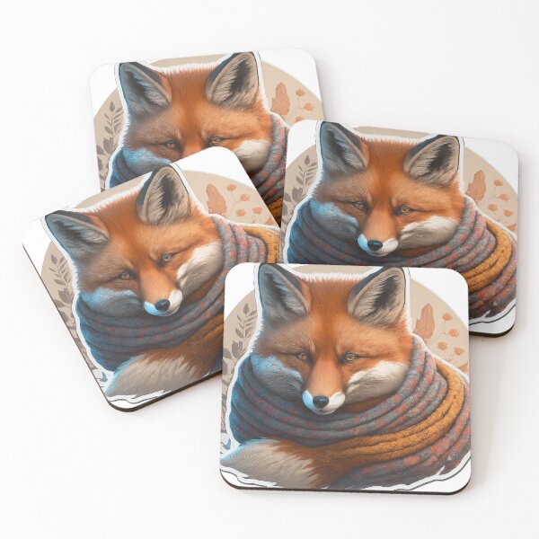 Item preview, Cozy Fox Charm designed and sold by Leo digital art.