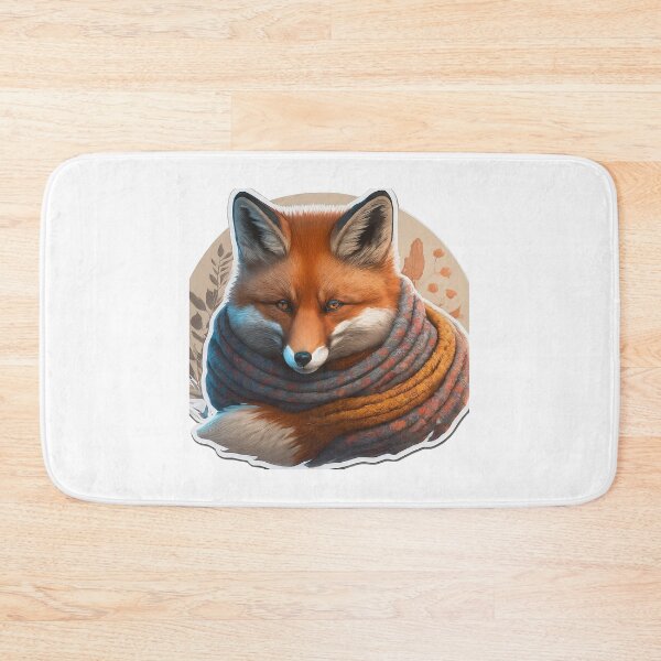 Item preview, Cozy Fox Charm designed and sold by Leo digital art.