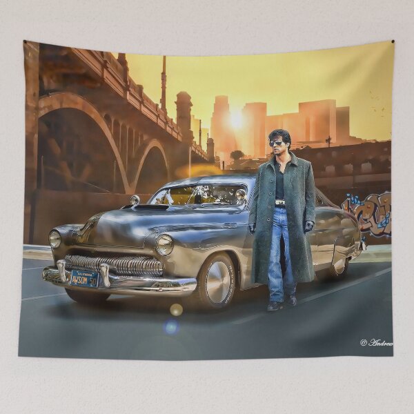 Item preview, Cobra and his 1950 Custom Mercury Monterey designed and sold by Coolness68.