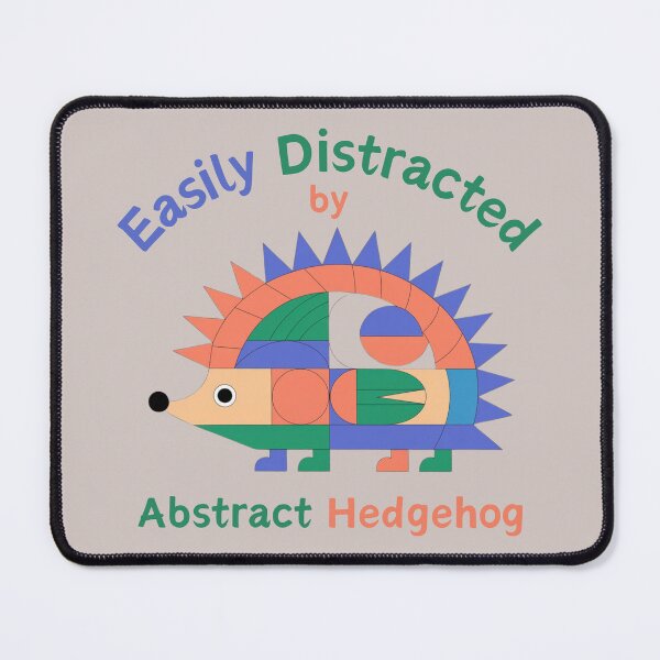 Item preview, Easily distracted by Hedgehog designed and sold by AnnDart.