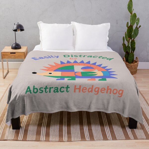 Item preview, Easily distracted by Hedgehog designed and sold by AnnDart.