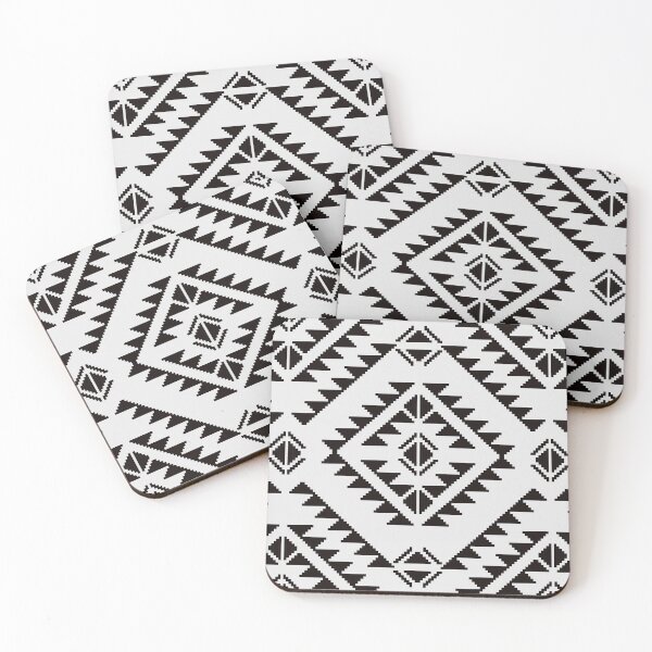 Item preview, a pattern composed of pixelated and white background designs	 designed and sold by WanwisaChuenlom.