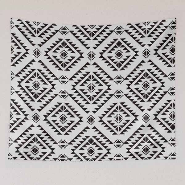 Item preview, a pattern composed of pixelated and white background designs	 designed and sold by WanwisaChuenlom.