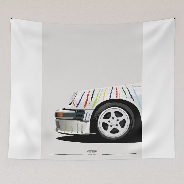 Item preview, 911 Turbo white designed and sold by DrivenRhythm.