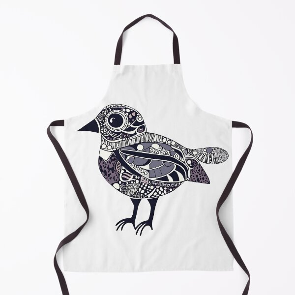 Item preview, Bird with quirky patterns, filled and line style. designed and sold by FreedomArtShop.