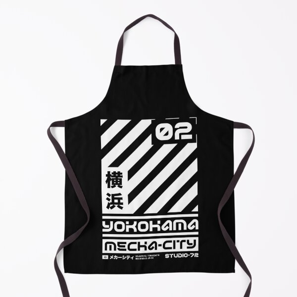 Item preview, Yokohama Japan: Cyber-City Graphic Design (White) designed and sold by STUDIO-72.
