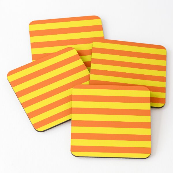 Item preview, Orange Yellow Stripes designed and sold by PatternTitan.