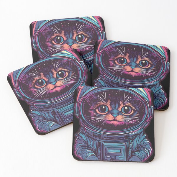 Item preview, cat astronaut designed and sold by Cute-huh.