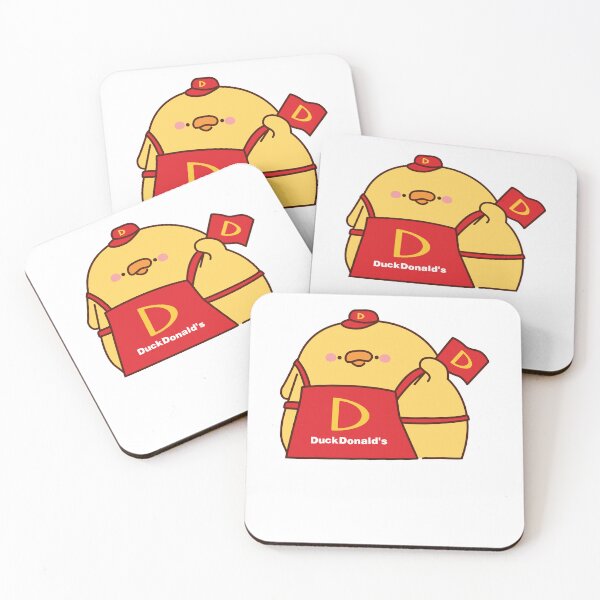 Item preview, Kawaii duck Waddle Up for Fries! designed and sold by Kraftees.