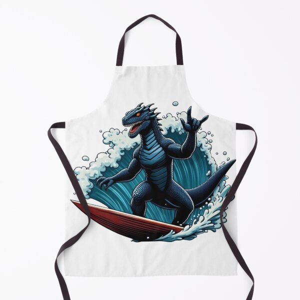 Item preview, Cute Surfer Iguana designed and sold by Aqmean.