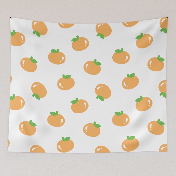 Item preview, Orange seamless pattern designed and sold by SomAoHappyDay.