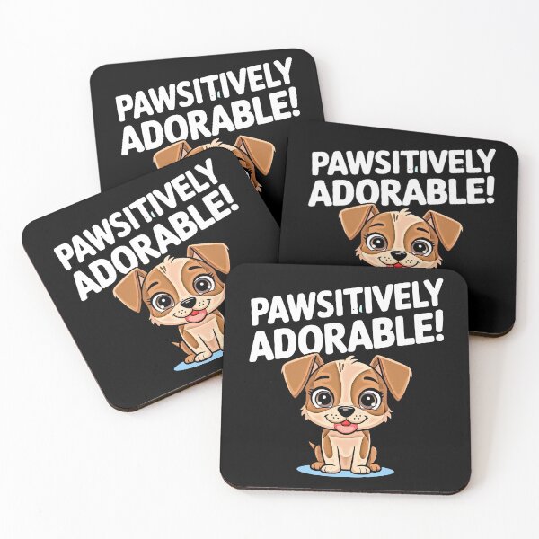 Item preview, Cute Puppy with Adorable Quote designed and sold by artwaves.