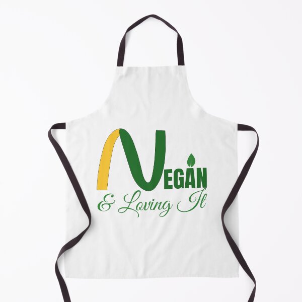 Item preview, Vegan & Loving It - Playful iconic logo Vegan Parody Design designed and sold by ArtfullyJua.