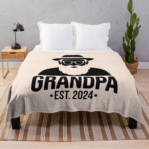 Item preview, Grandpa 2024, Vintage Style Grandfather Gift designed and sold by FEBRICAST.