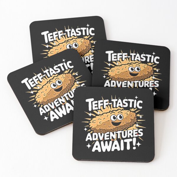 Item preview, Teff-tastic Adventures Await Cartoon designed and sold by artwaves.
