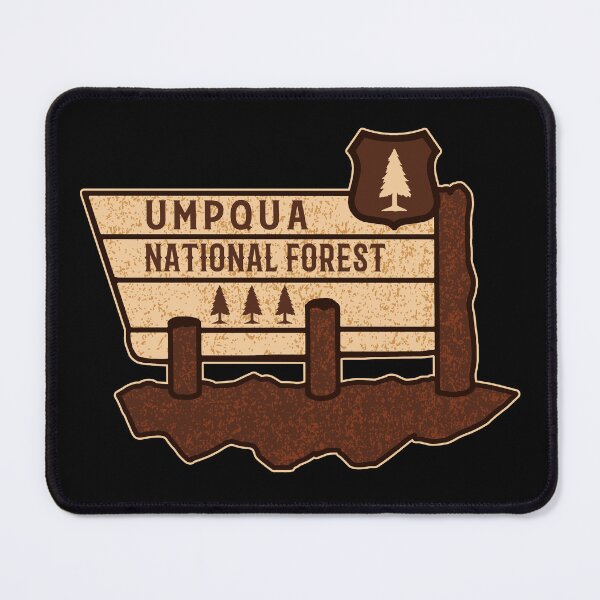 Item preview, Umpqua National Forest designed and sold by Nature-Book.