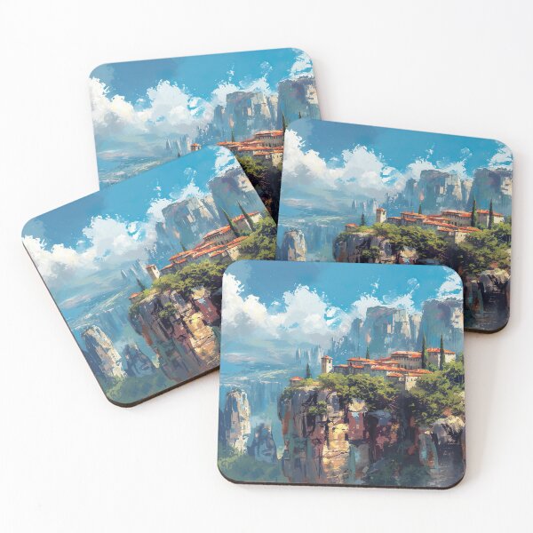 Item preview, Impressionism - Meteora designed and sold by KootenayDesigns.