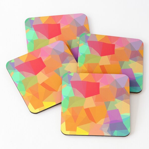 Item preview, Abstract shapes: positive colors designed and sold by roboglobo.