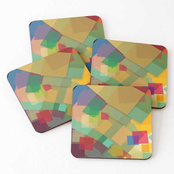 Item preview, Abstract colors: squares designed and sold by roboglobo.
