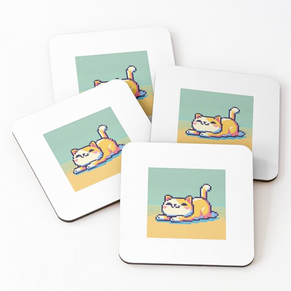 Item preview, Pixel Art Cat designed and sold by Alfiemonkey.