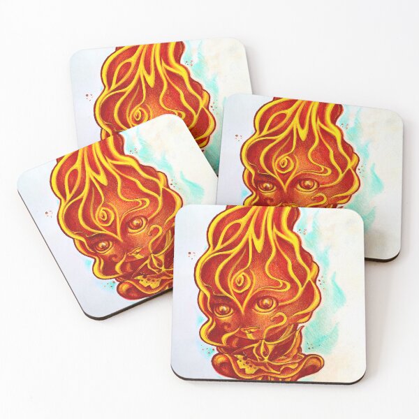 Item preview, Fire Elemental designed and sold by DrunkenSeagulls.
