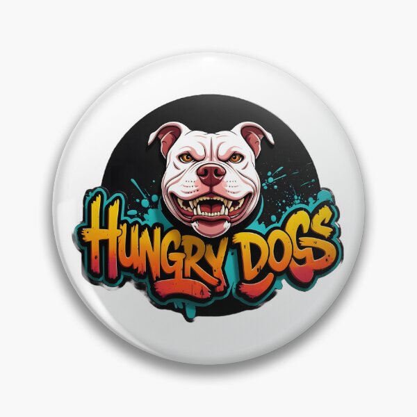 Item preview, hungry dog designed and sold by misbahsiro.