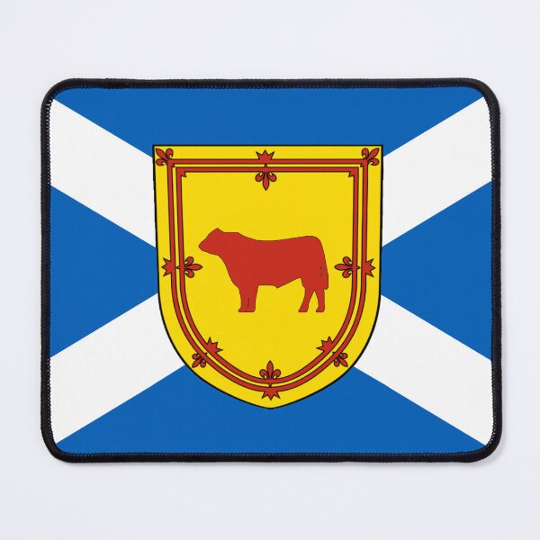 Item preview, Scottish Saltire Flag with Cow Shield (bratach shalainn na h-Alba le sgiath bà) designed and sold by JonathanR1994.