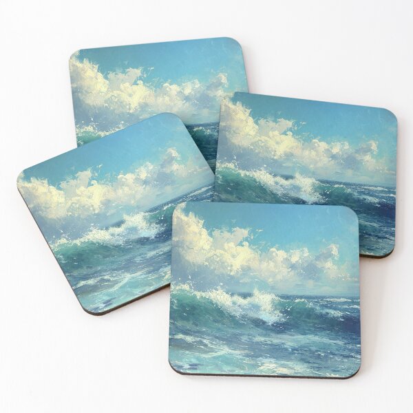 Item preview, Impressionism - Ocean designed and sold by KootenayDesigns.