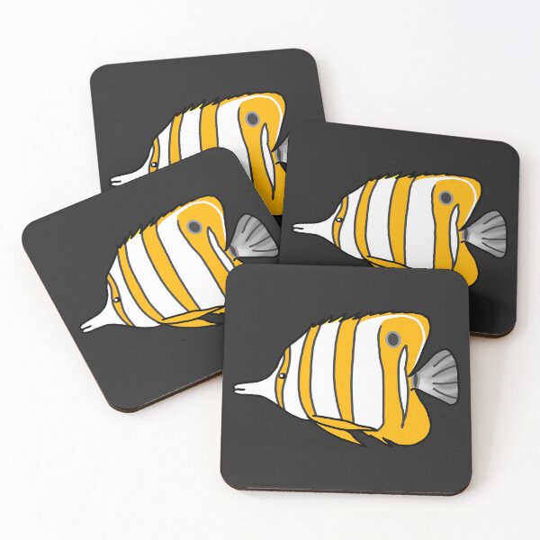 Item preview, Copperband Butterfly Fish designed and sold by Leapingdoe.
