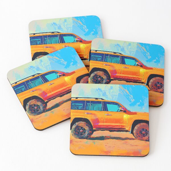 Item preview, Toyota Landcruiser - Arte pop designed and sold by AutoPopStudio.