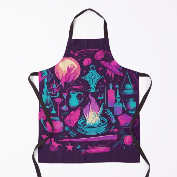 Item preview, Mystical Witchcraft & Magic: Surrealism & Synthwave Fusion D13 designed and sold by pixelandcrafted.
