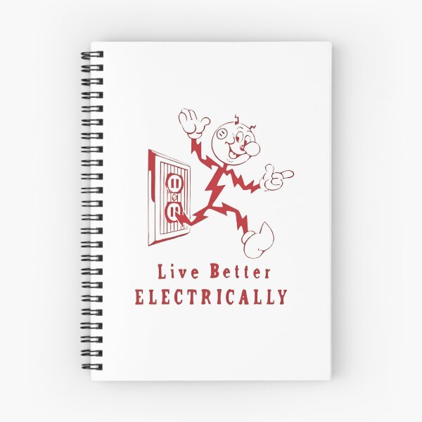 Item preview, Live better electrically - vintage Reddy Kilowatt designed and sold by retropetrol.