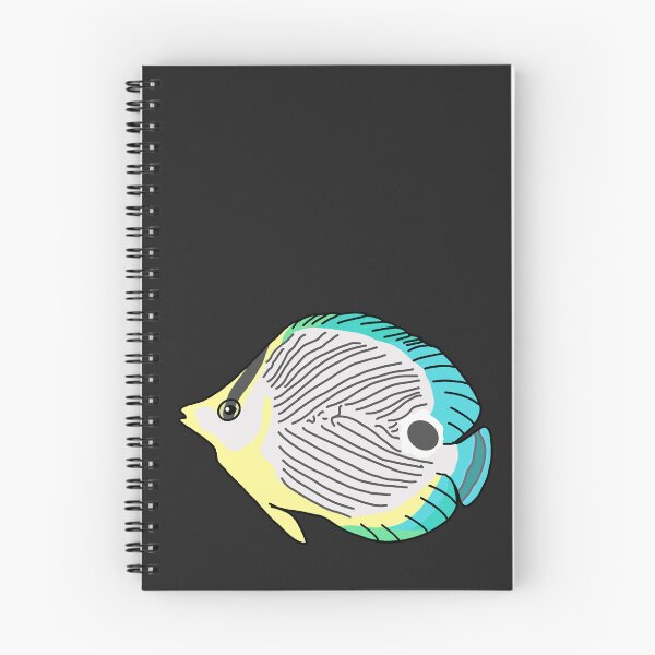 Item preview, Foureye Butterfly Fish designed and sold by Leapingdoe.