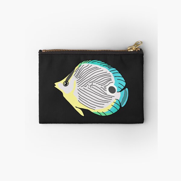 Item preview, Foureye Butterfly Fish designed and sold by Leapingdoe.