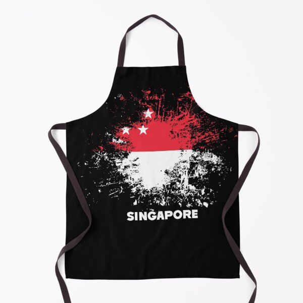 Item preview, Acuarela de Singapur, bandera de Singapur, atuendo singapurense designed and sold by Flag Outfit.
