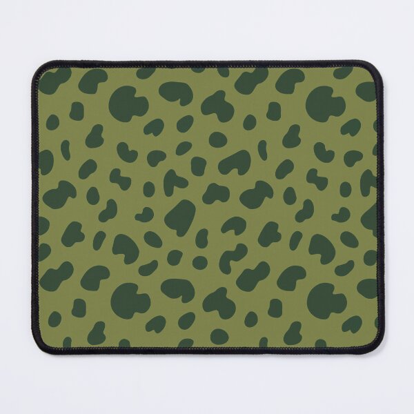 Item preview, A design of a hyena fur pattern in green and dark olive. designed and sold by HEMRO.