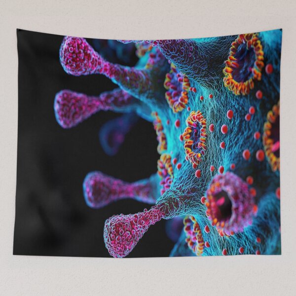 Item preview, Intense Viral Close-Up designed and sold by mittie101.