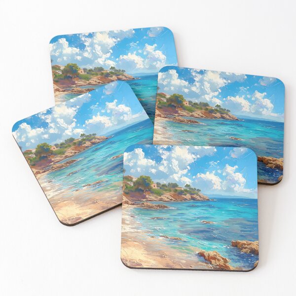 Item preview, Impressionism - Platja de Ses Illetes designed and sold by KootenayDesigns.