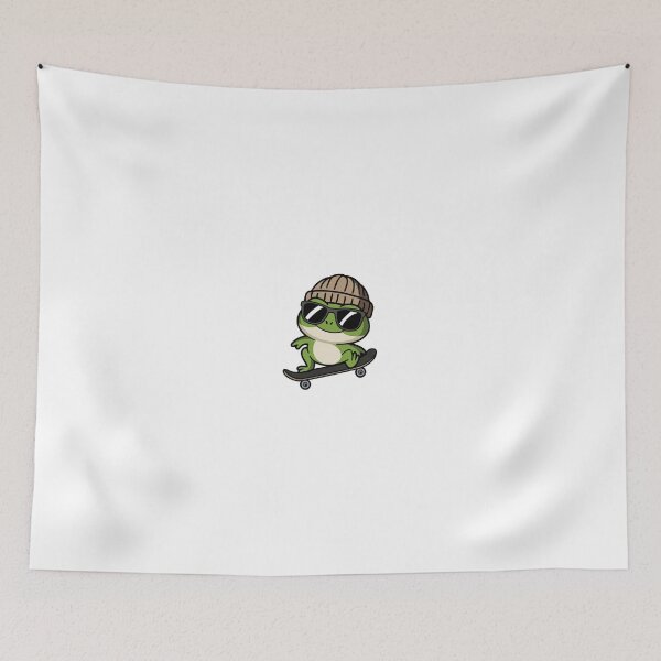 Item preview, Chill Frog Riding a Skateboard designed and sold by GLTees.