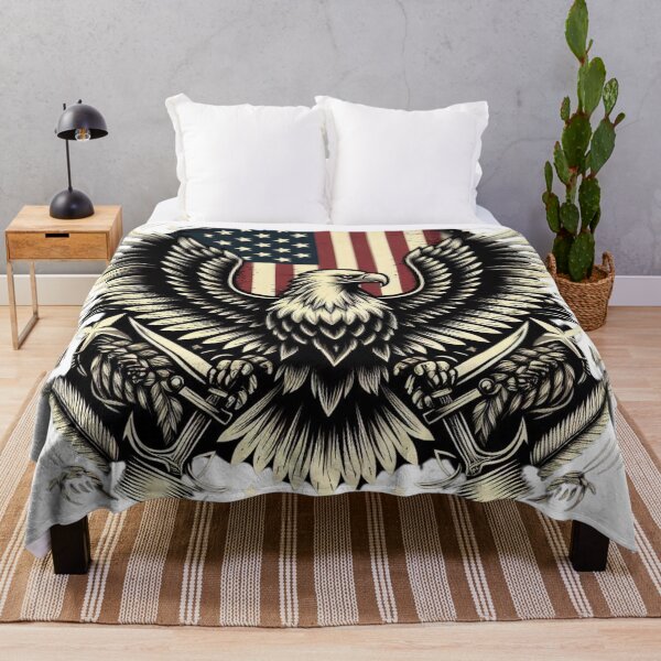 Item preview, Eagle and USA Flag designed and sold by deniz kaya.