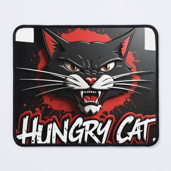 Item preview, hungry cat designed and sold by misbahsiro.