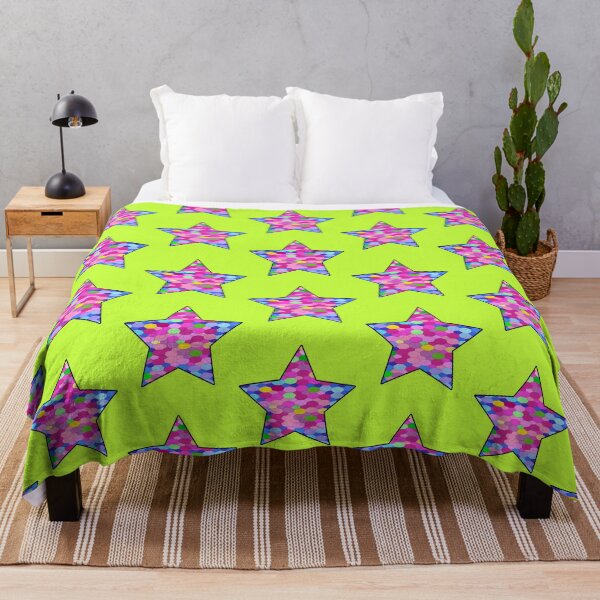 Artikelvorschau, Hexa-Star (4Farben/Limette) Muster entworfen und verkauft von HaNoFri.