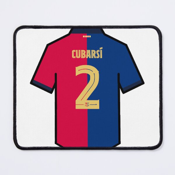 Item preview, Pau Cubarsi 2024/2025 Barcelona Shirt designed and sold by ArtForAllAges.